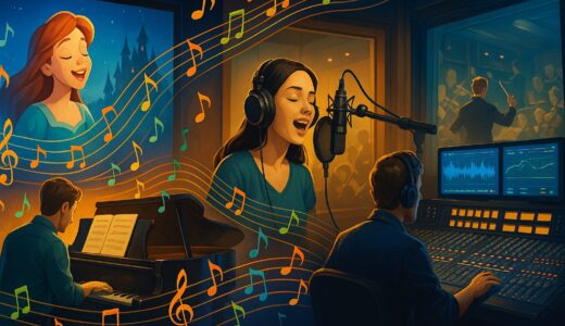 ディズニー映画の楽曲はどんな手順で作られる？制作プロセスを調べてみた！