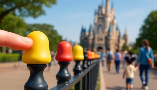 東京ディズニーランドの鉄柵の先端が柔らかい理由