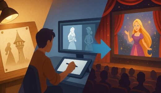 ディズニーのアニメ映画は制作開始から完成まで何年かかるの？