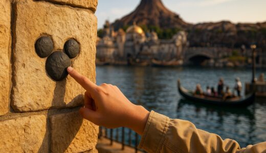 東京ディズニーシーの隠れミッキーはどこにある？発見のコツ