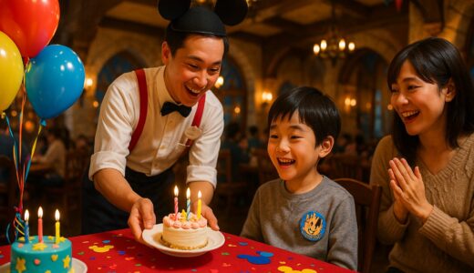 東京ディズニーランドで誕生日特典がもらえるレストランはどこ？