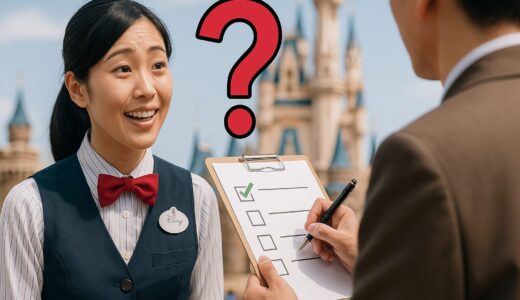 【ディズニーキャスト】離職率が高い理由は？どれくらい働き続ける人が多いのか