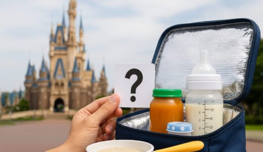 【東京ディズニーリゾート】離乳食やアレルギー対応食品の持ち込みは可能？
