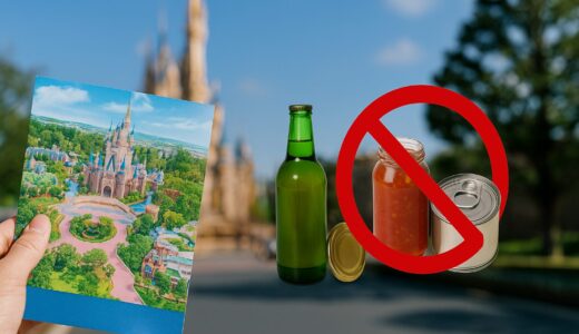 東京ディズニーリゾートで持ち込めない食品とは？