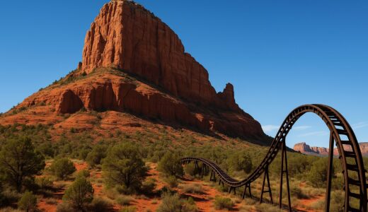 ビッグサンダーマウンテンのモデルになった実在の山はどこ？