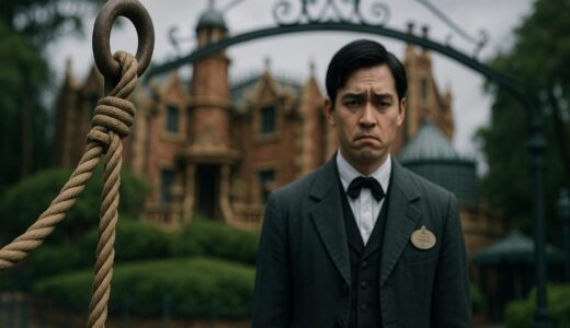 ホーンテッドマンションのキャストが暗い表情をしている理由は？